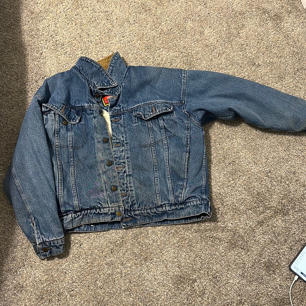 Wrangler Jean with sherpa jacket